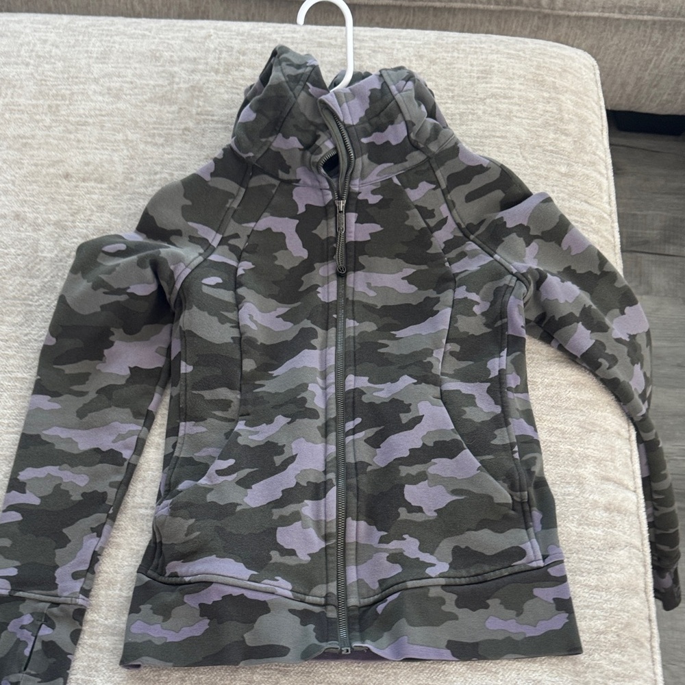 lululemon athletica Camouflage Jacket - Green and Purple